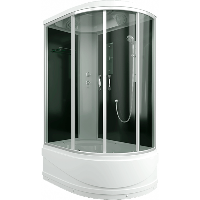 Душевая кабина ERLIT 35 серия тонированное стекло ER3512TPL-C2-RUS