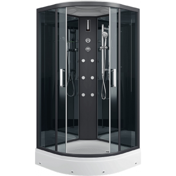 Душевая кабина ERLIT 57 серия ER570917-C2-RUS тонированное стекло